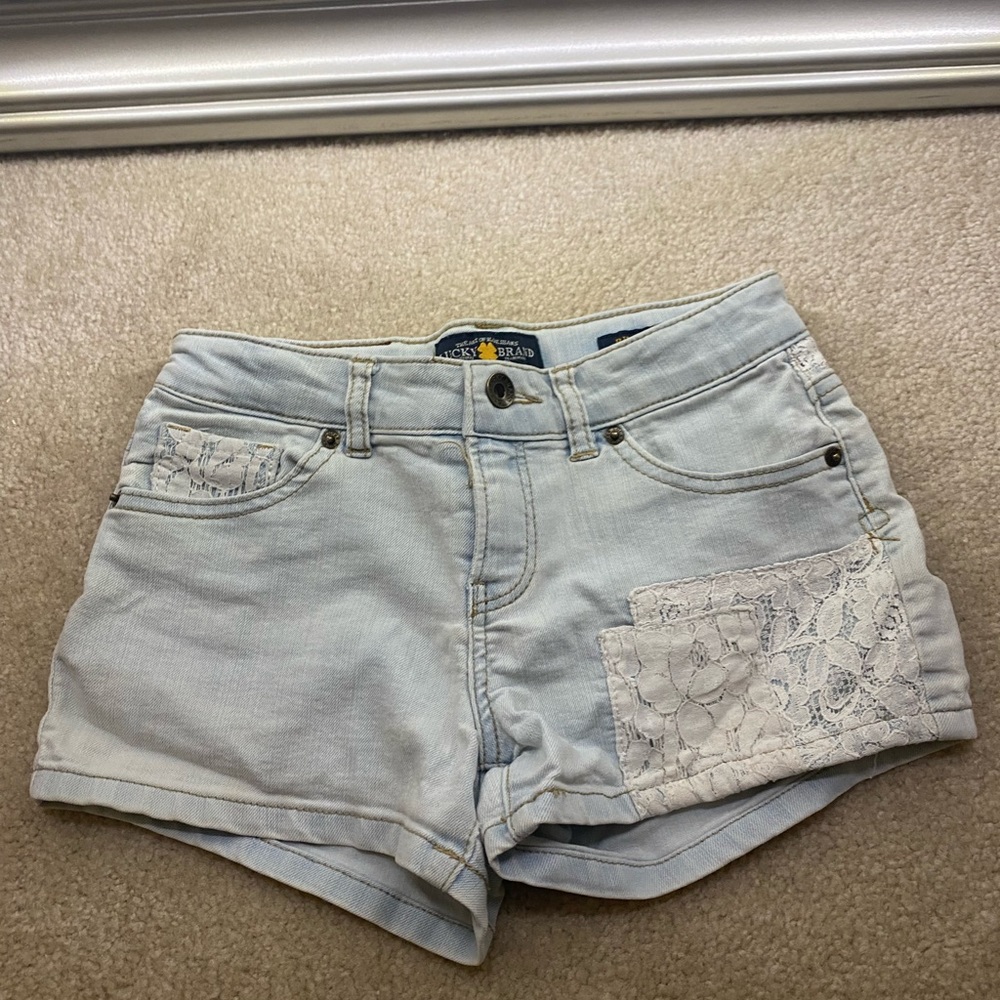 Lucky brand, 10(Girls) , light washed denim